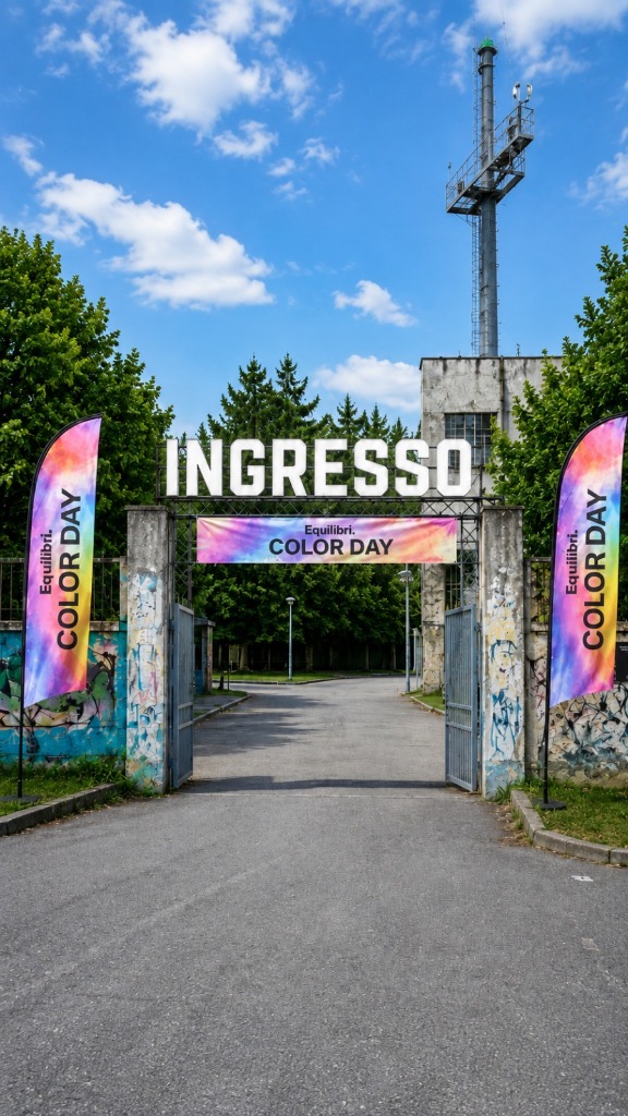 Rendering Portale d'Ingresso Color Day